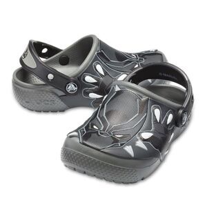 Crocs Boys' Child Black Panther Fun Lab Clog Size C9